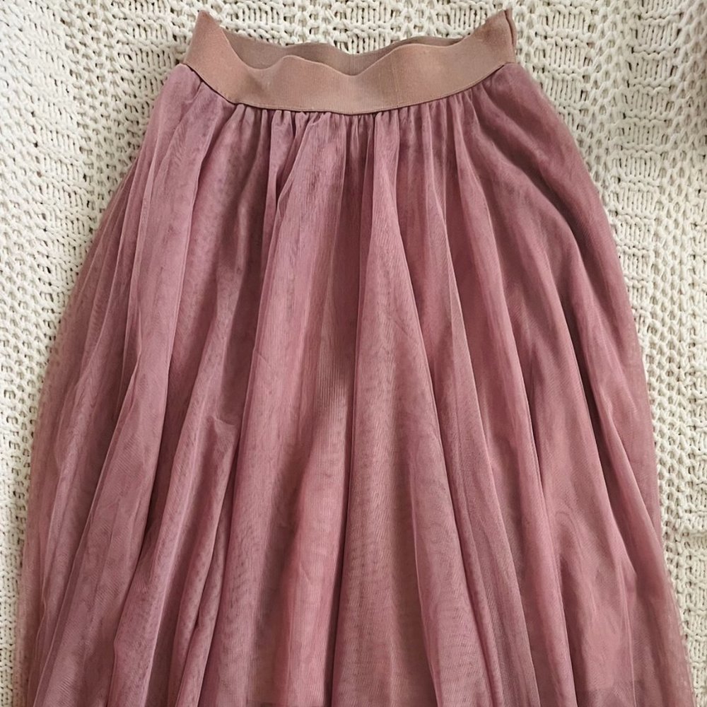 Charlotte Russe Blush Tulle Tutu Skirt Small